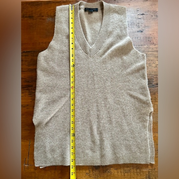 EUC Scull Cashmere 100% Cashmere Oversized sweater vest, size S - Picture 9 of 9